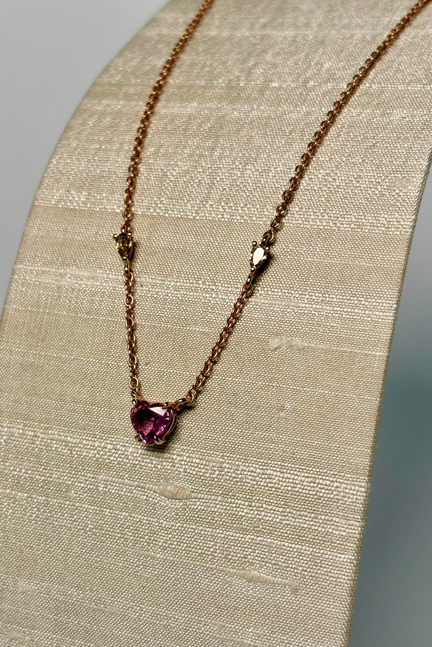 Collana Cuore e gocce