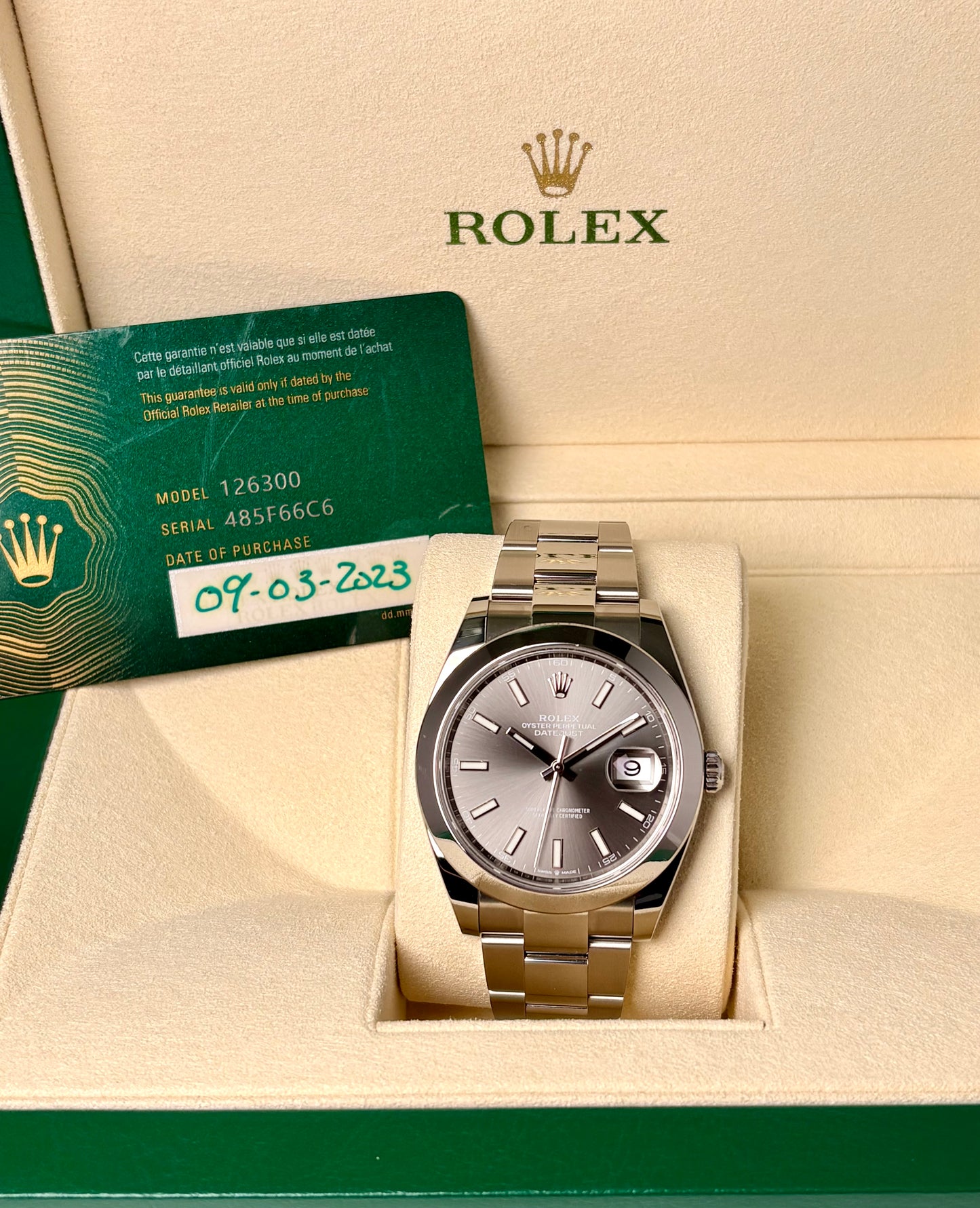 Rolex Datejust 41 Ref. 126300