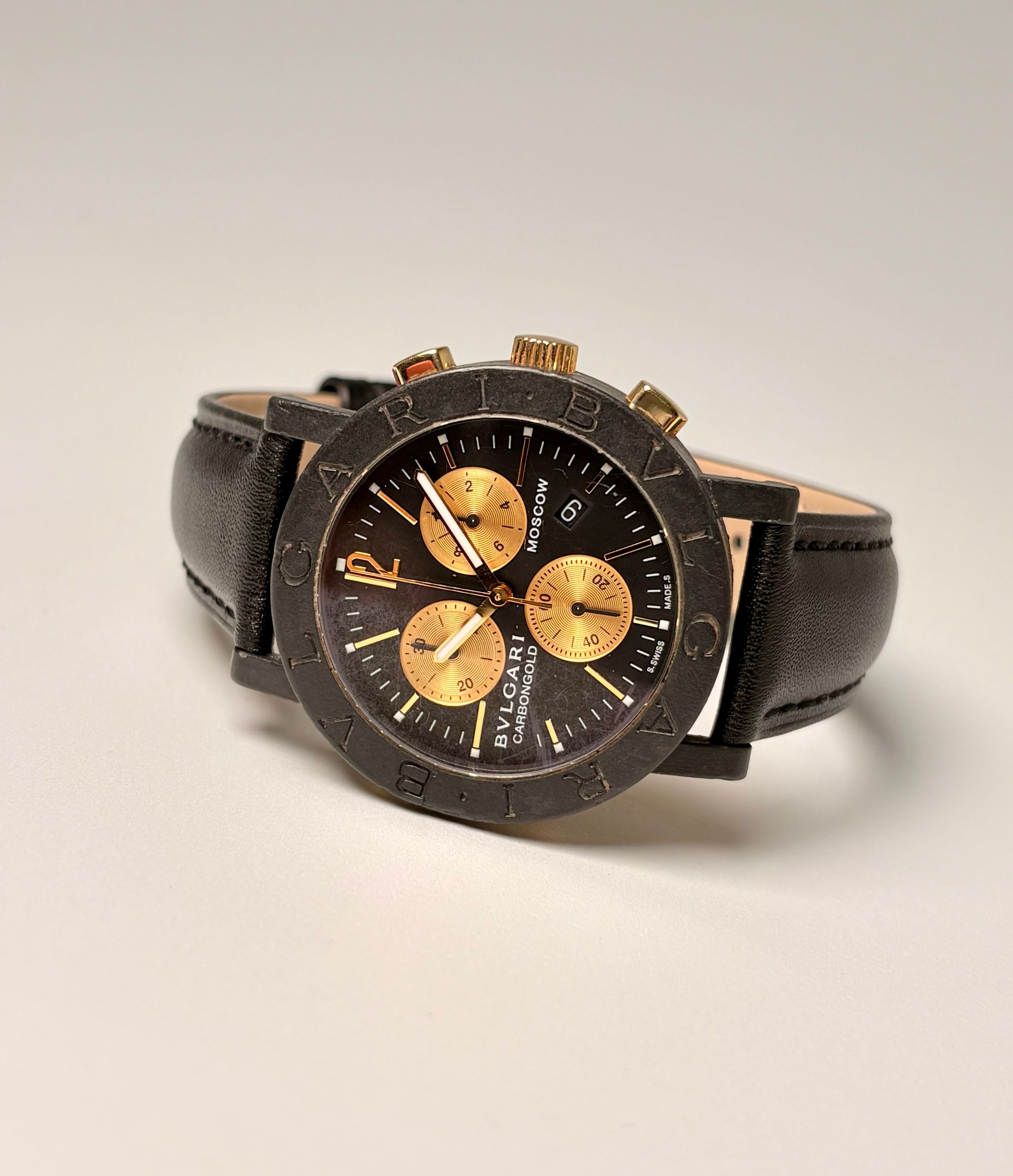 Bulgari Carbongold Chrono Oro Giallo
