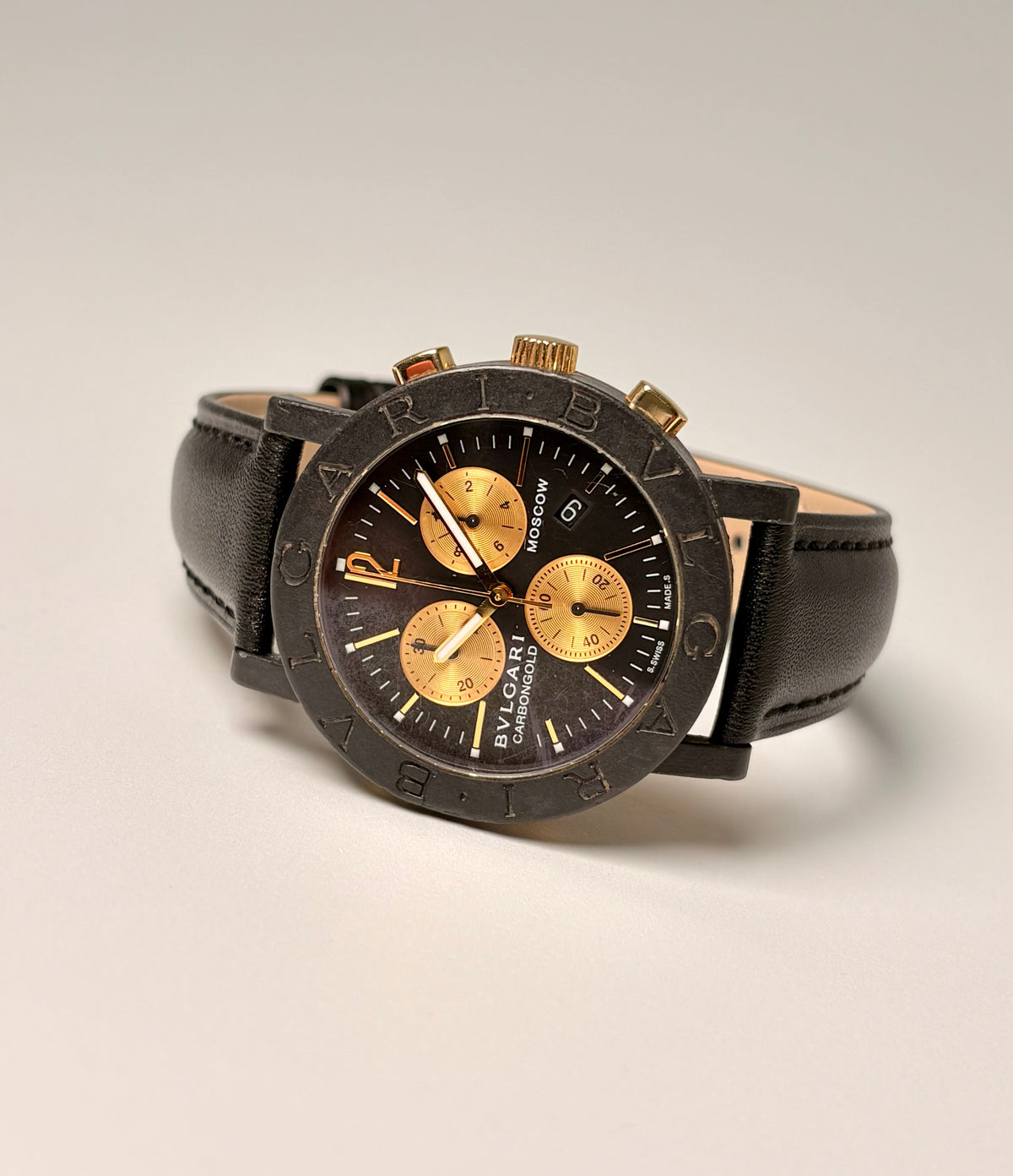 Bulgari Carbongold Chrono Oro Giallo