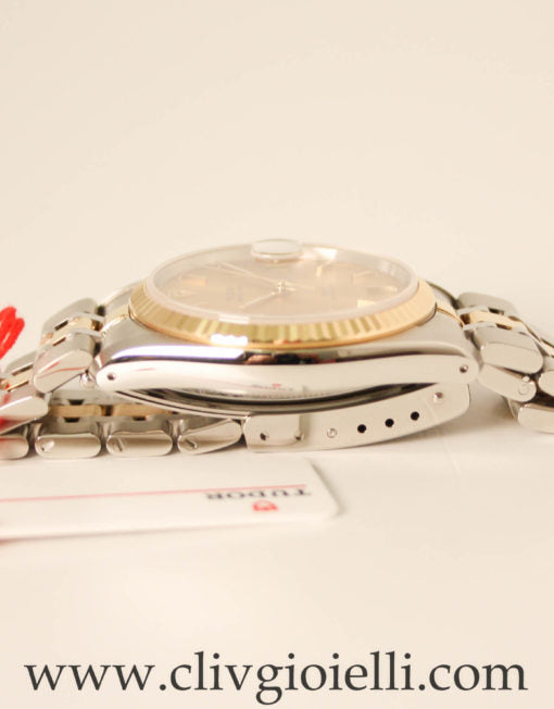 Tudor Price Date 34 mm Acc. Oro Nuovo