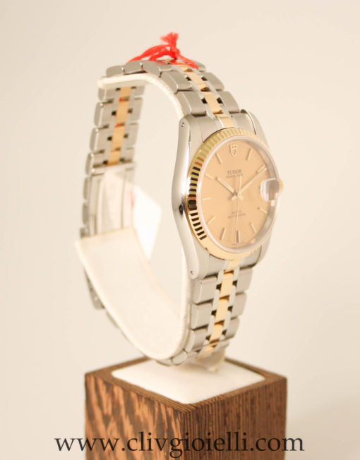 Tudor Price Date 34 mm Acc. Oro Nuovo