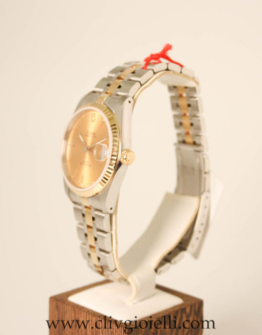 Tudor Price Date 34 mm Acc. Oro Nuovo