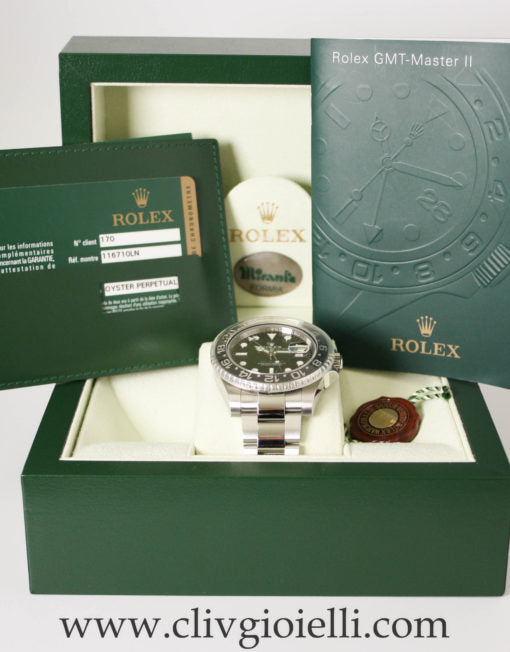 Rolex Gmt Master II ref. 116710LN