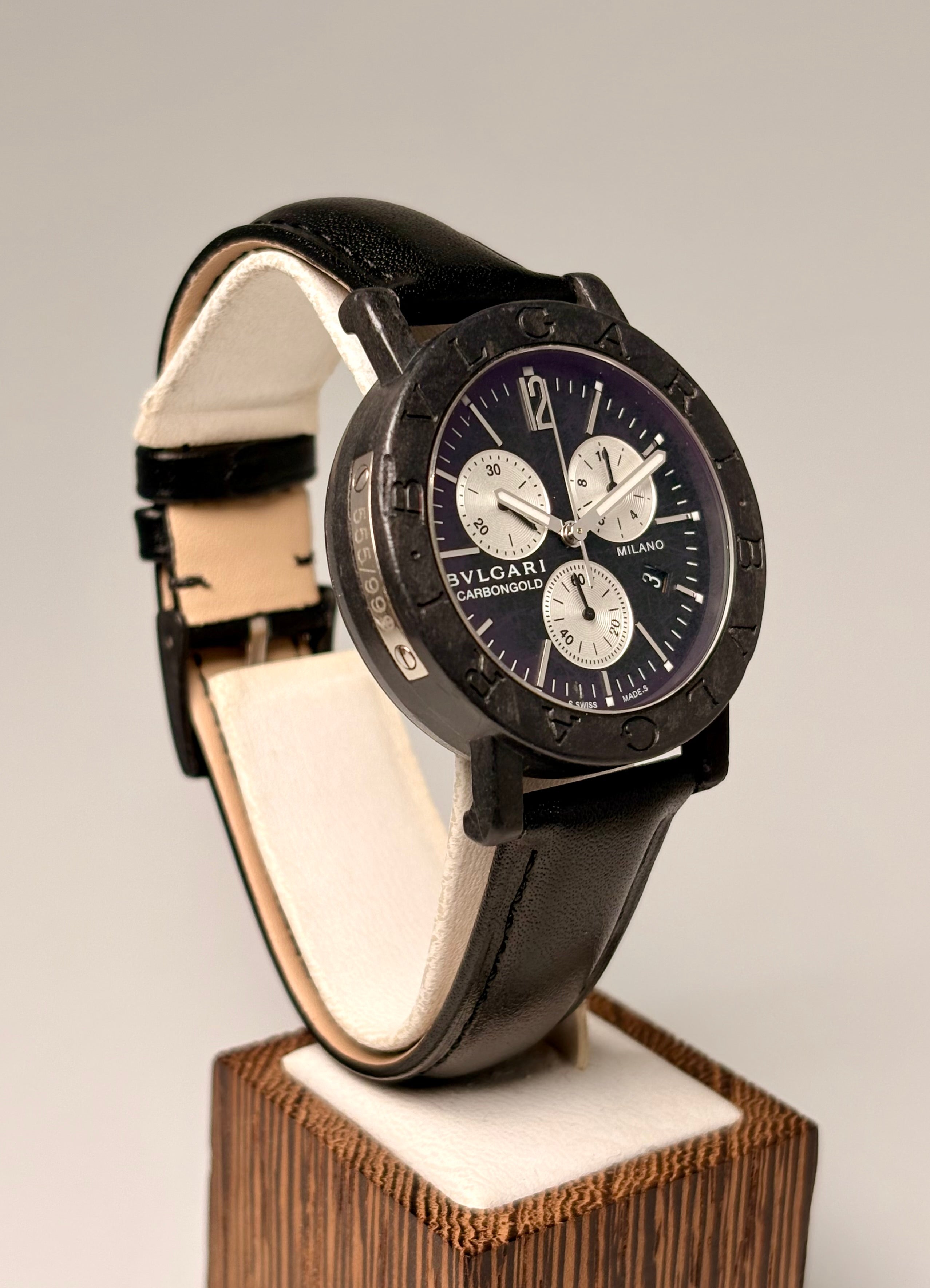 Bulgari Carbongold Chrono