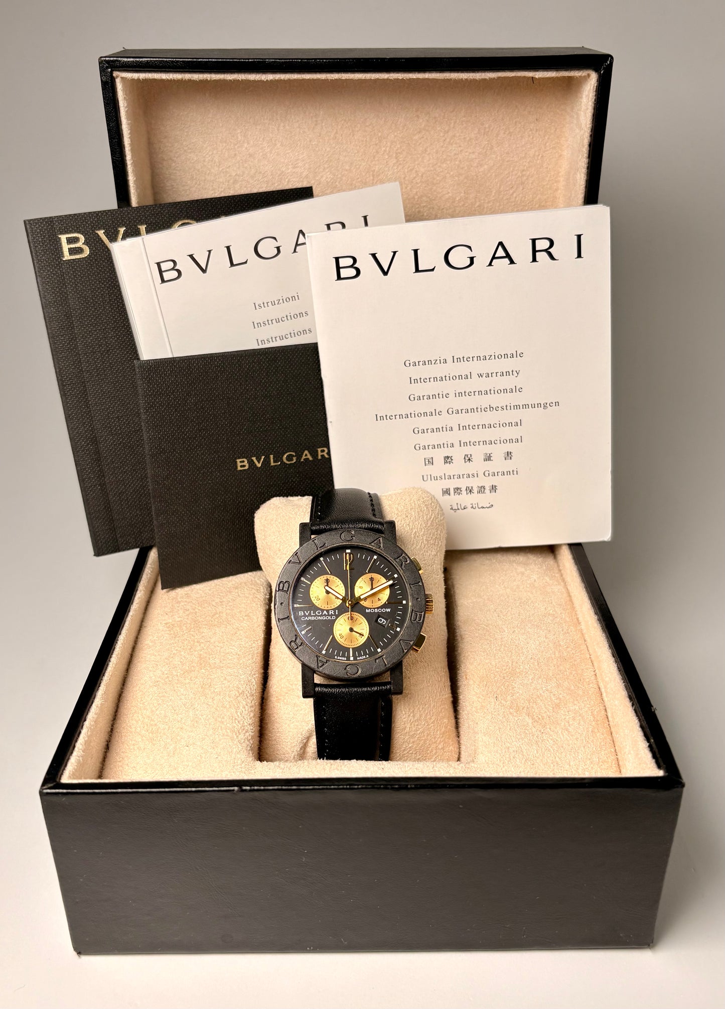 Bulgari Carbongold Chrono Oro Giallo