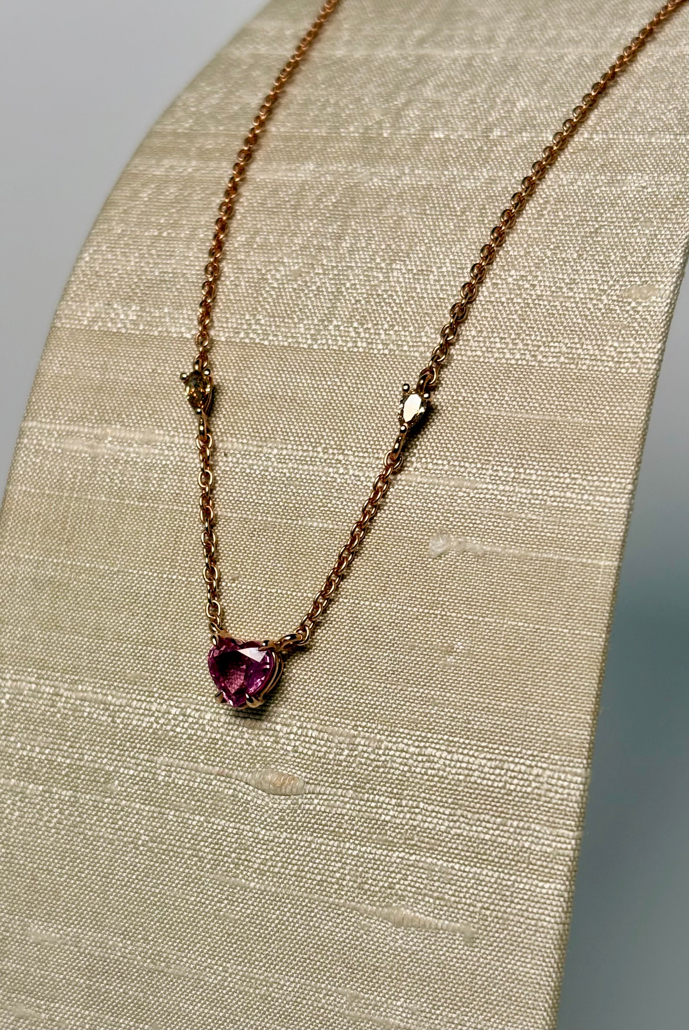 Collana Cuore e gocce