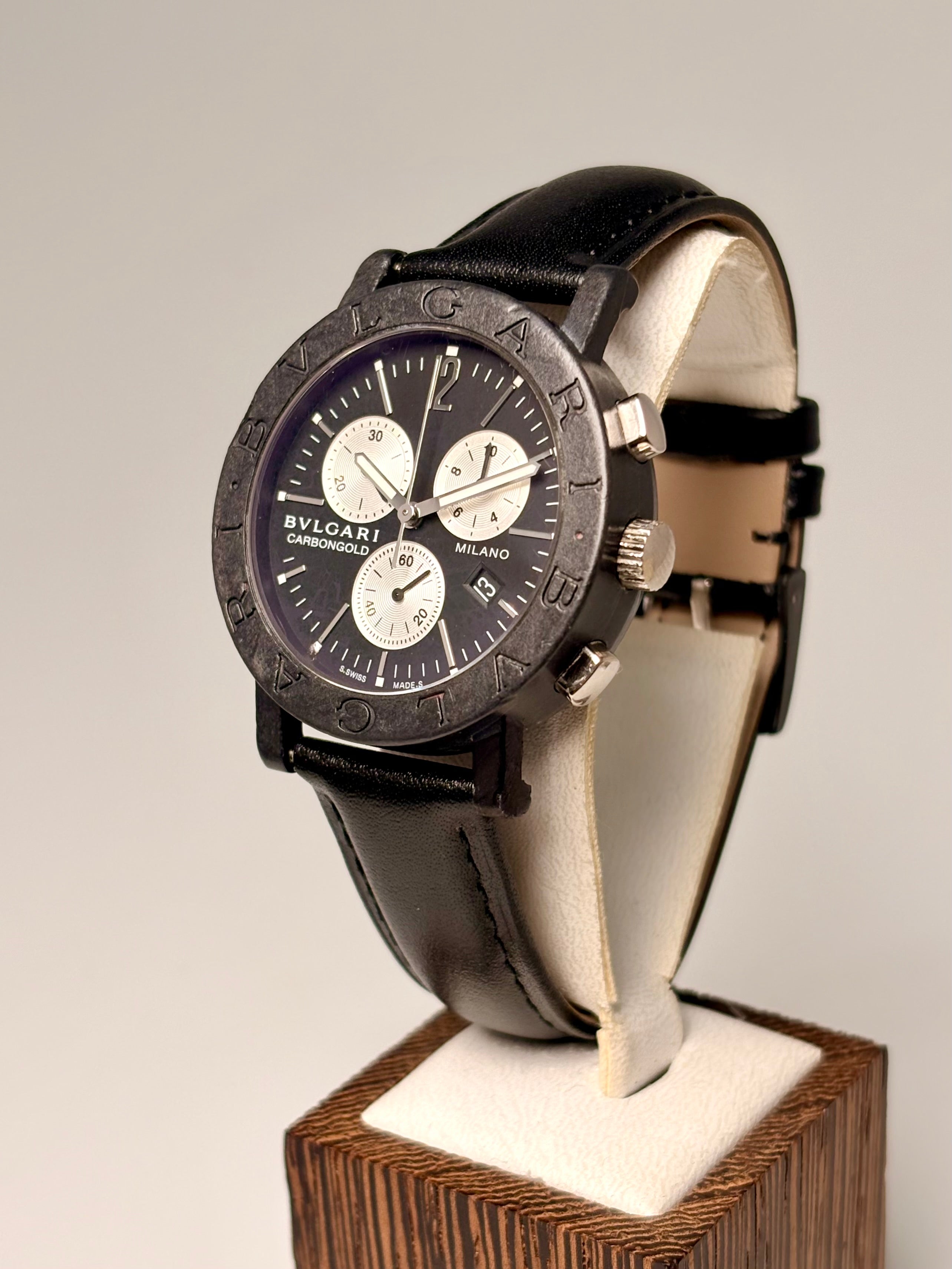 Bulgari Carbongold Chrono