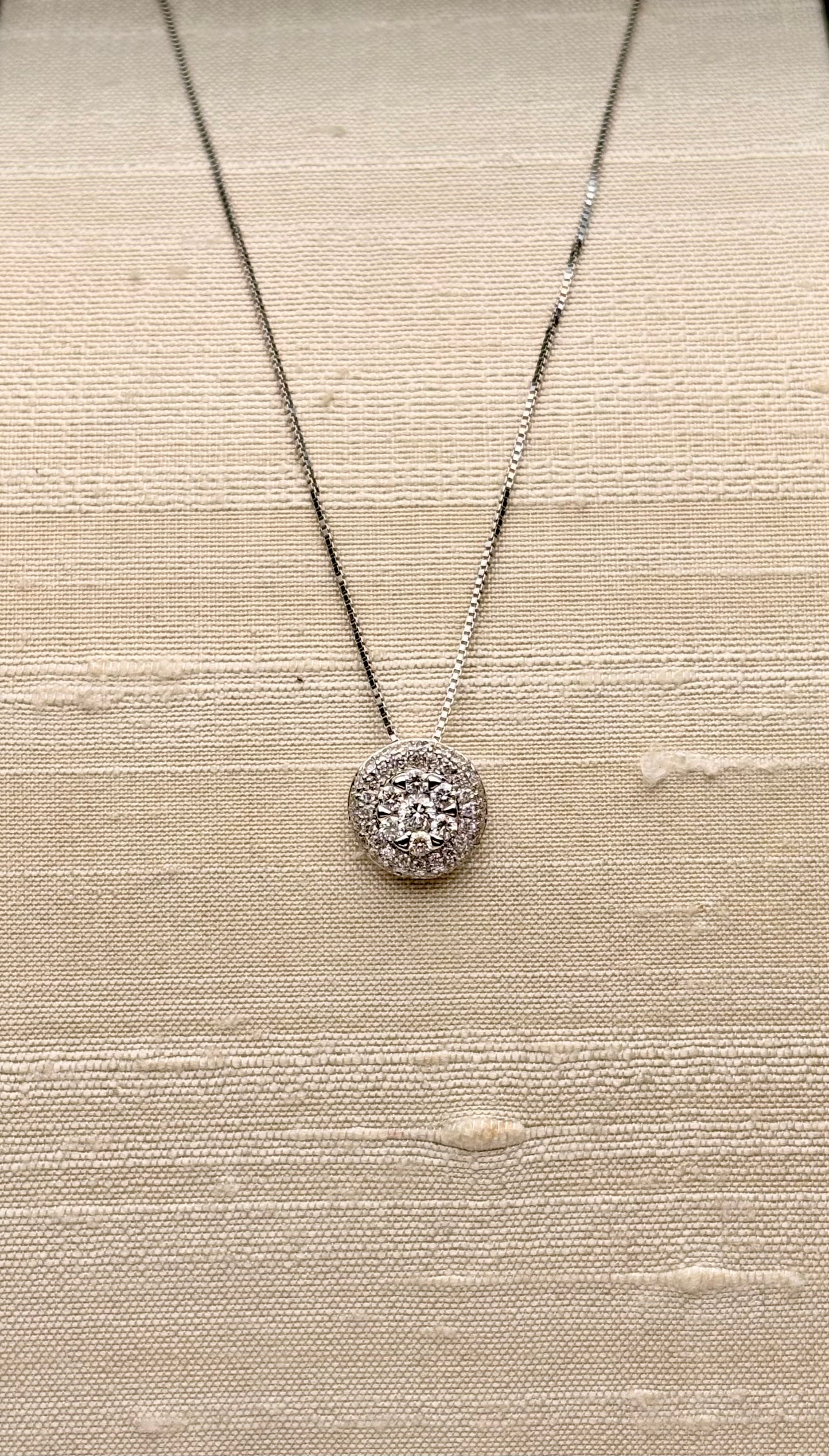 Collana Punto Luce Pavè