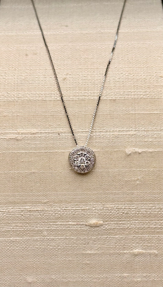 Collana Punto Luce Pavè