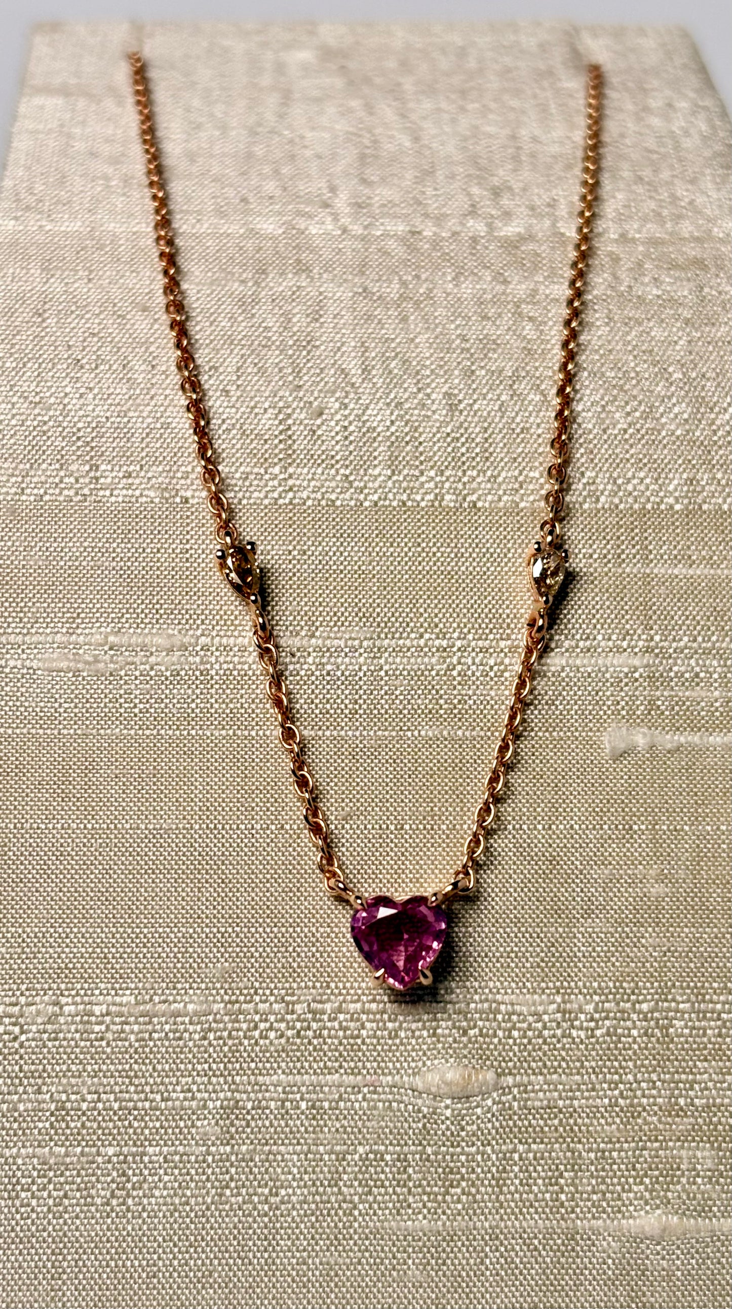 Collana Cuore e gocce
