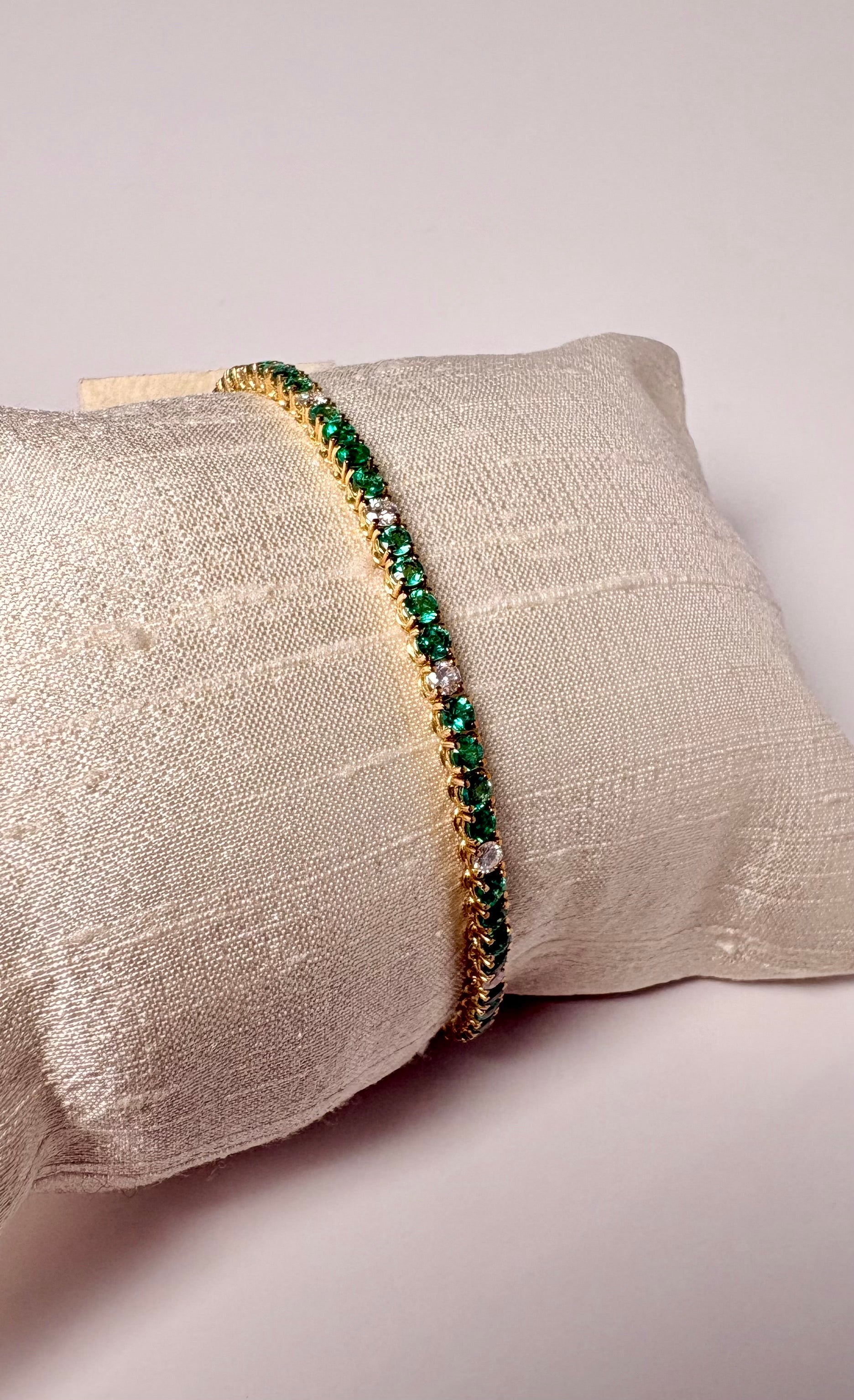 Bracciale Tennis Smeraldi