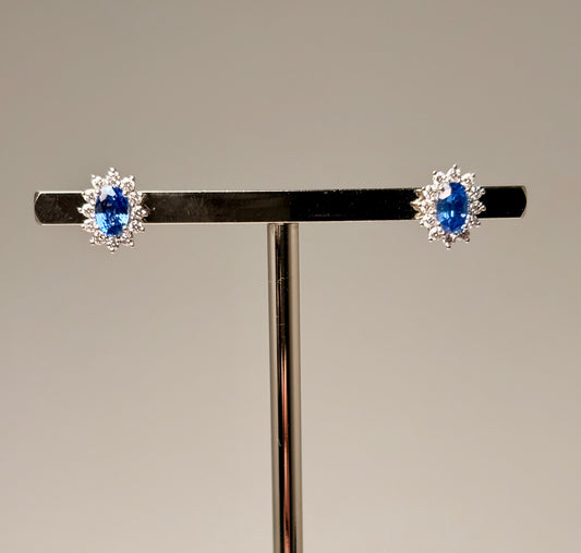 Orecchini Zaffiri e Diamanti