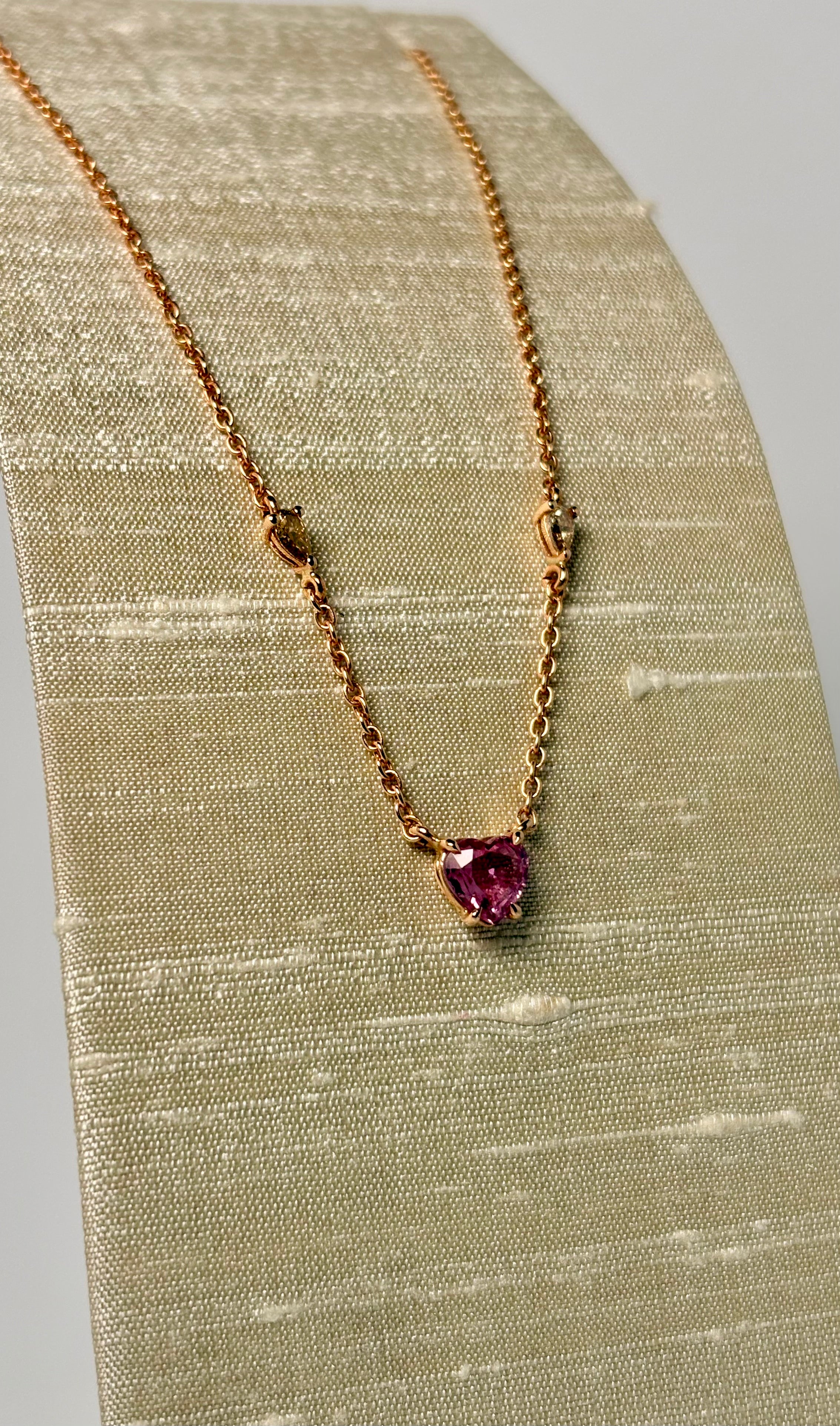 Collana Cuore e gocce