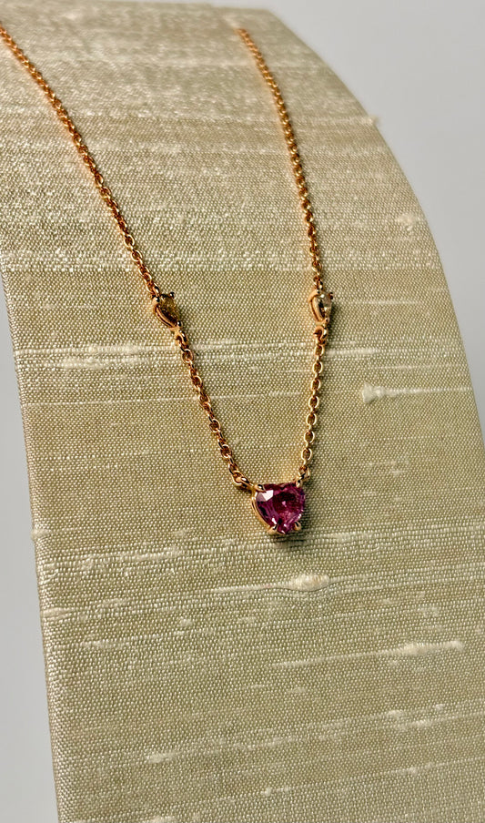 Collana Cuore e gocce