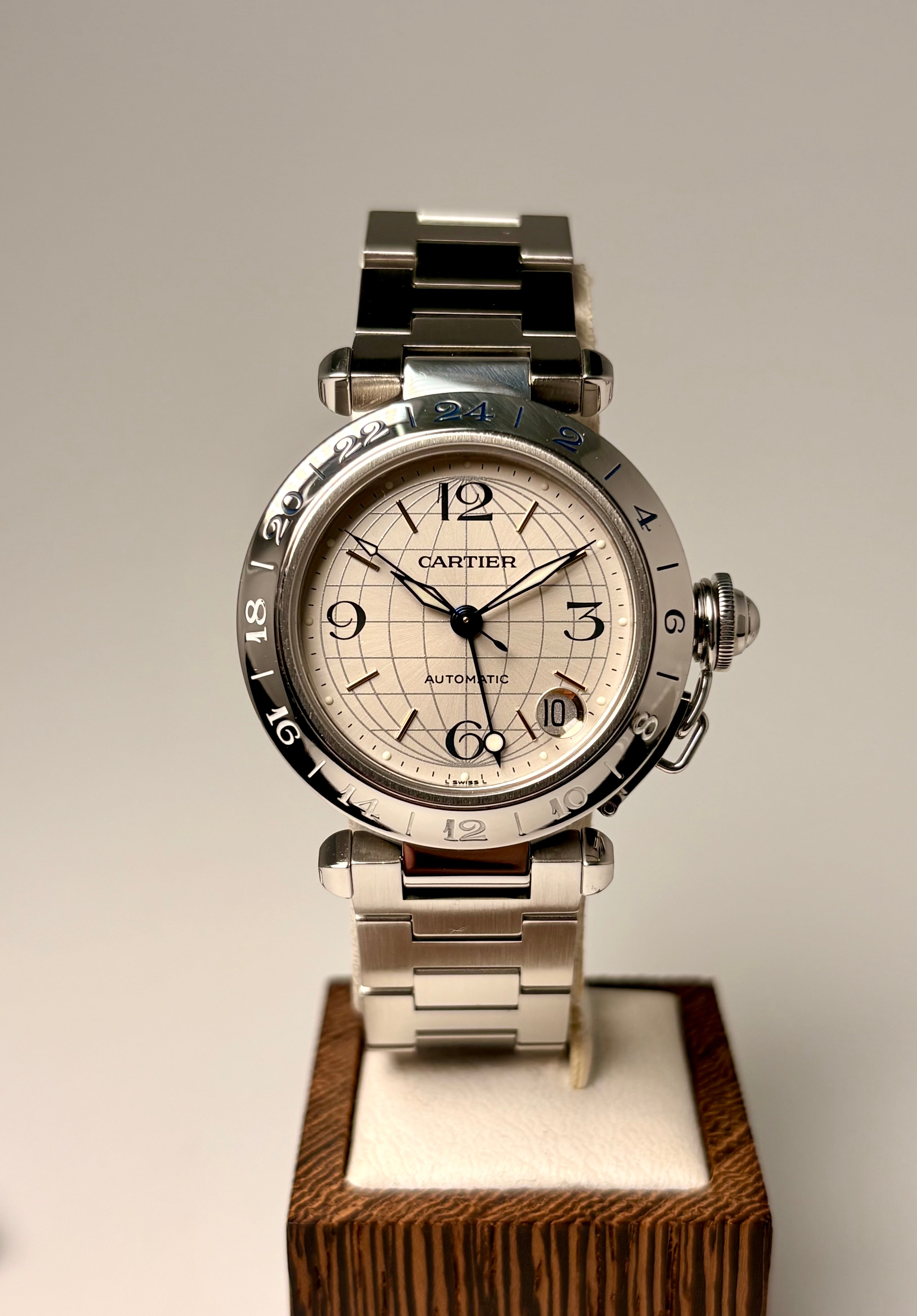Cartier Pasha C Gmt