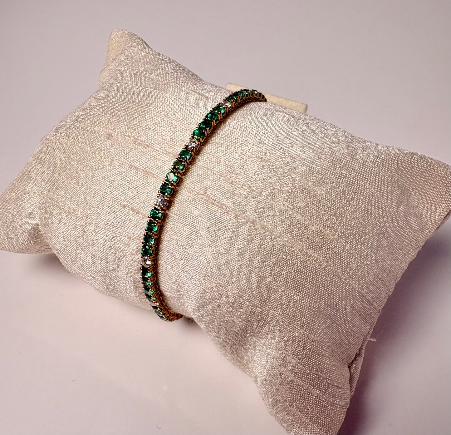 Bracciale Tennis Smeraldi