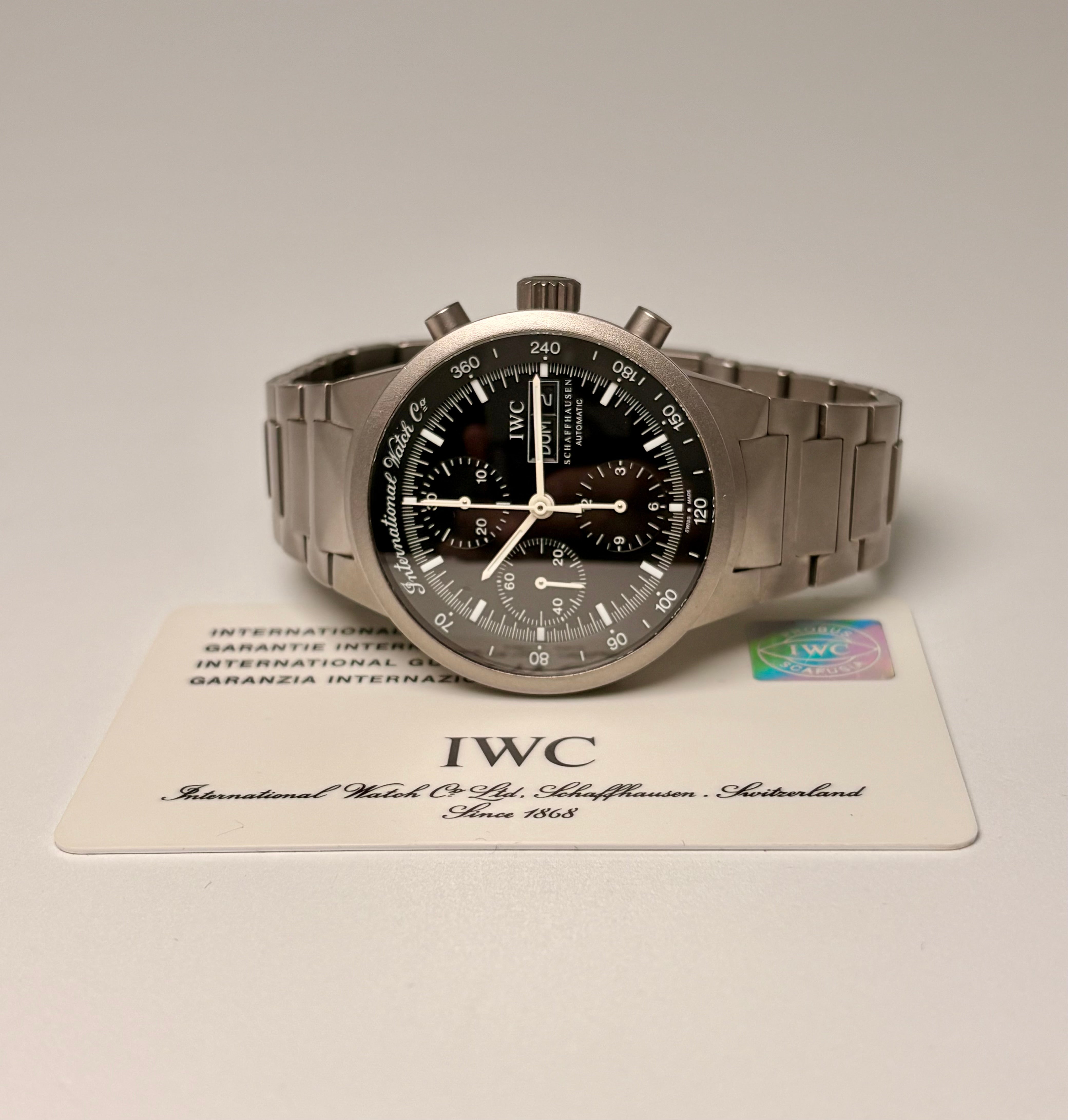 IWC GTS Chronograph Titanio