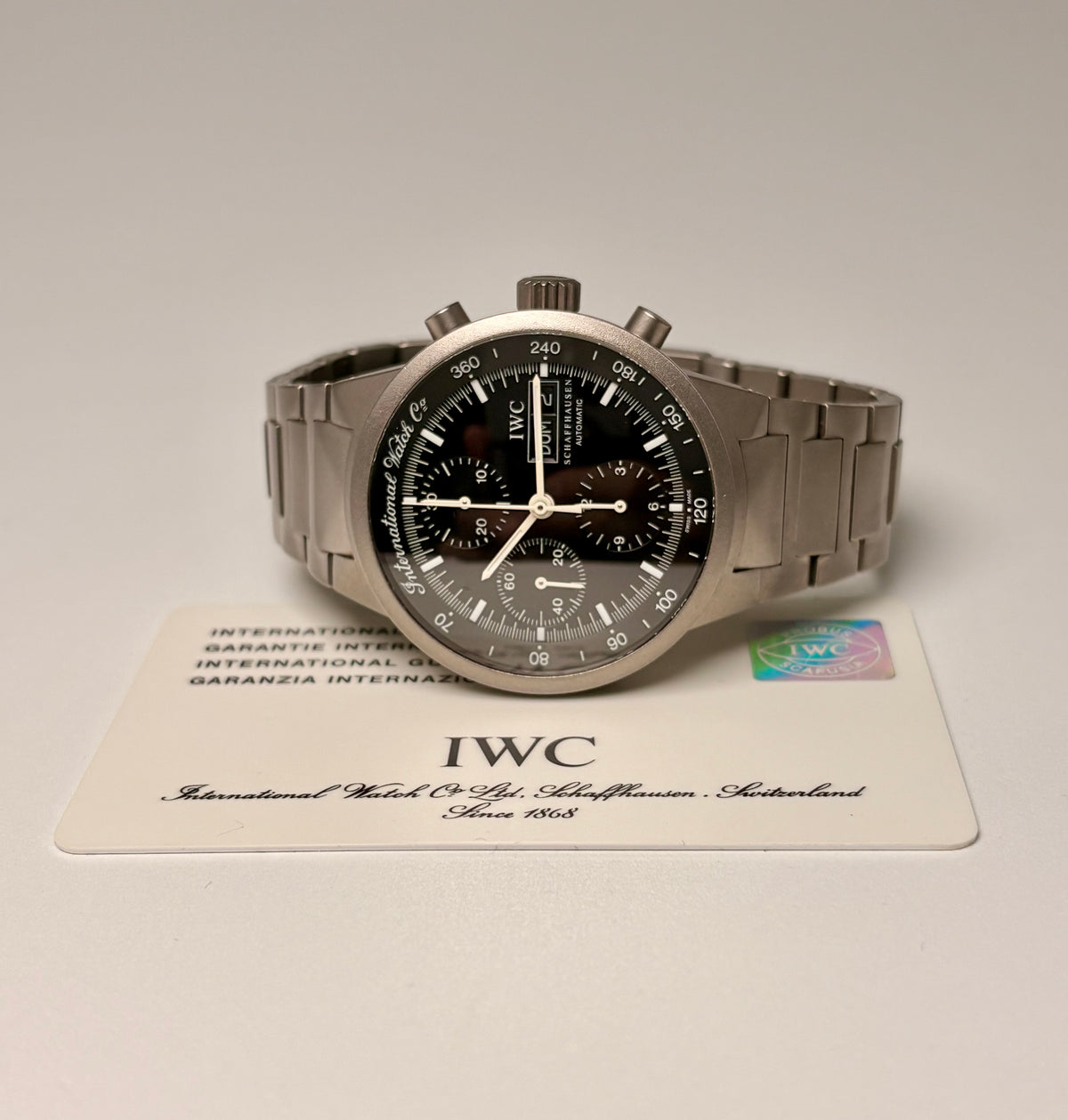 IWC GTS Chronograph Titanio