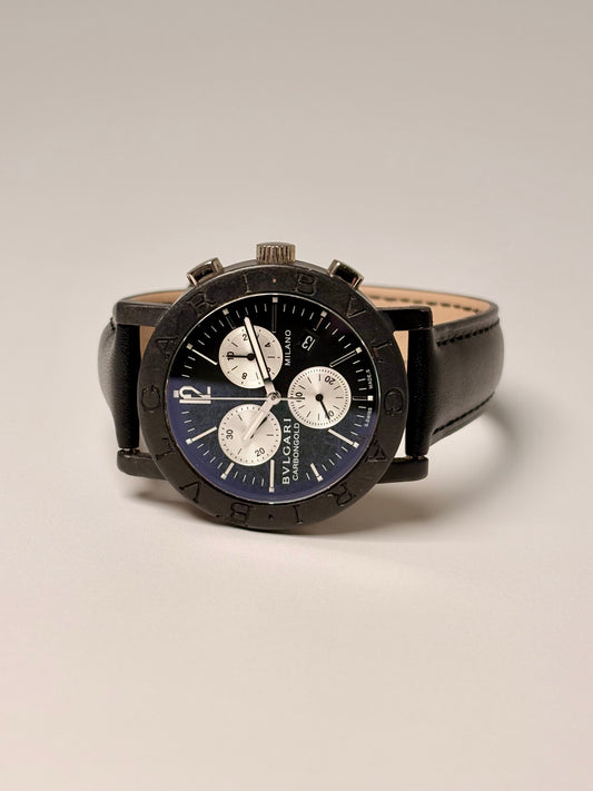 Bulgari Carbongold Chrono