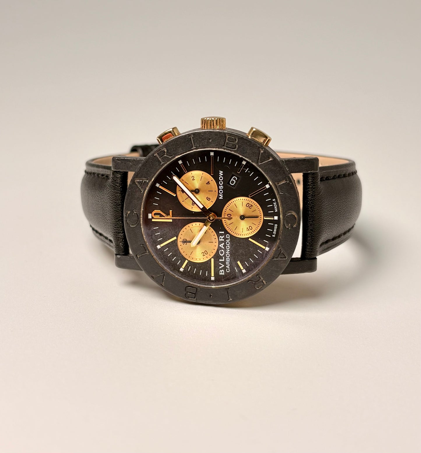 Bulgari Carbongold Chrono Oro Giallo