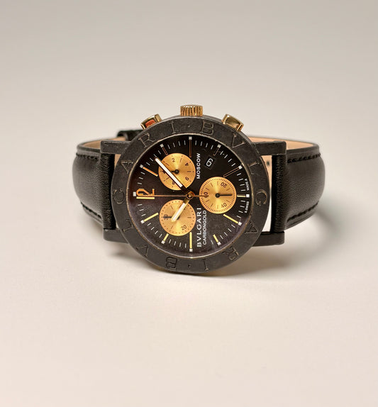 Bulgari Carbongold Chrono Oro Giallo