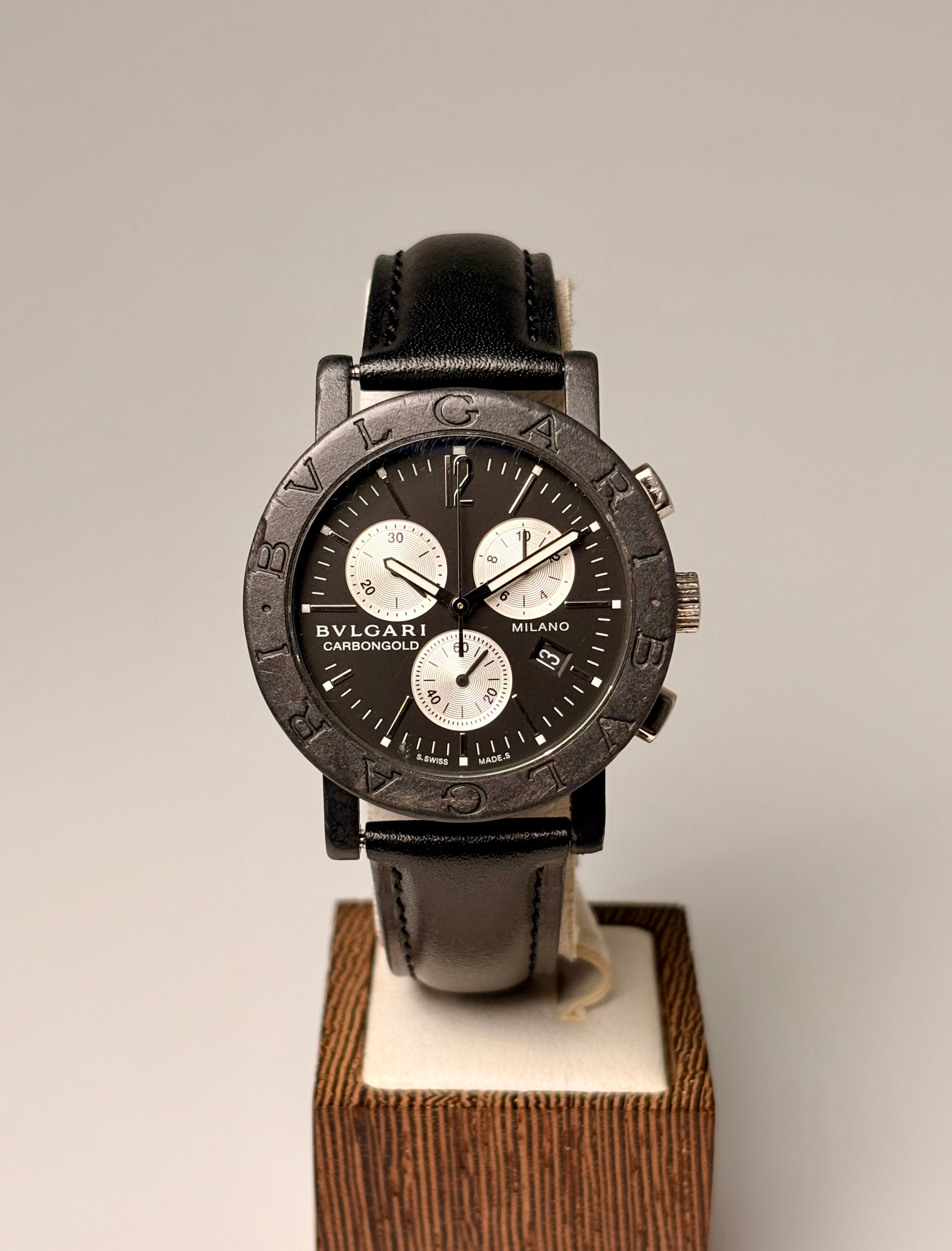 Bulgari Carbongold Chrono