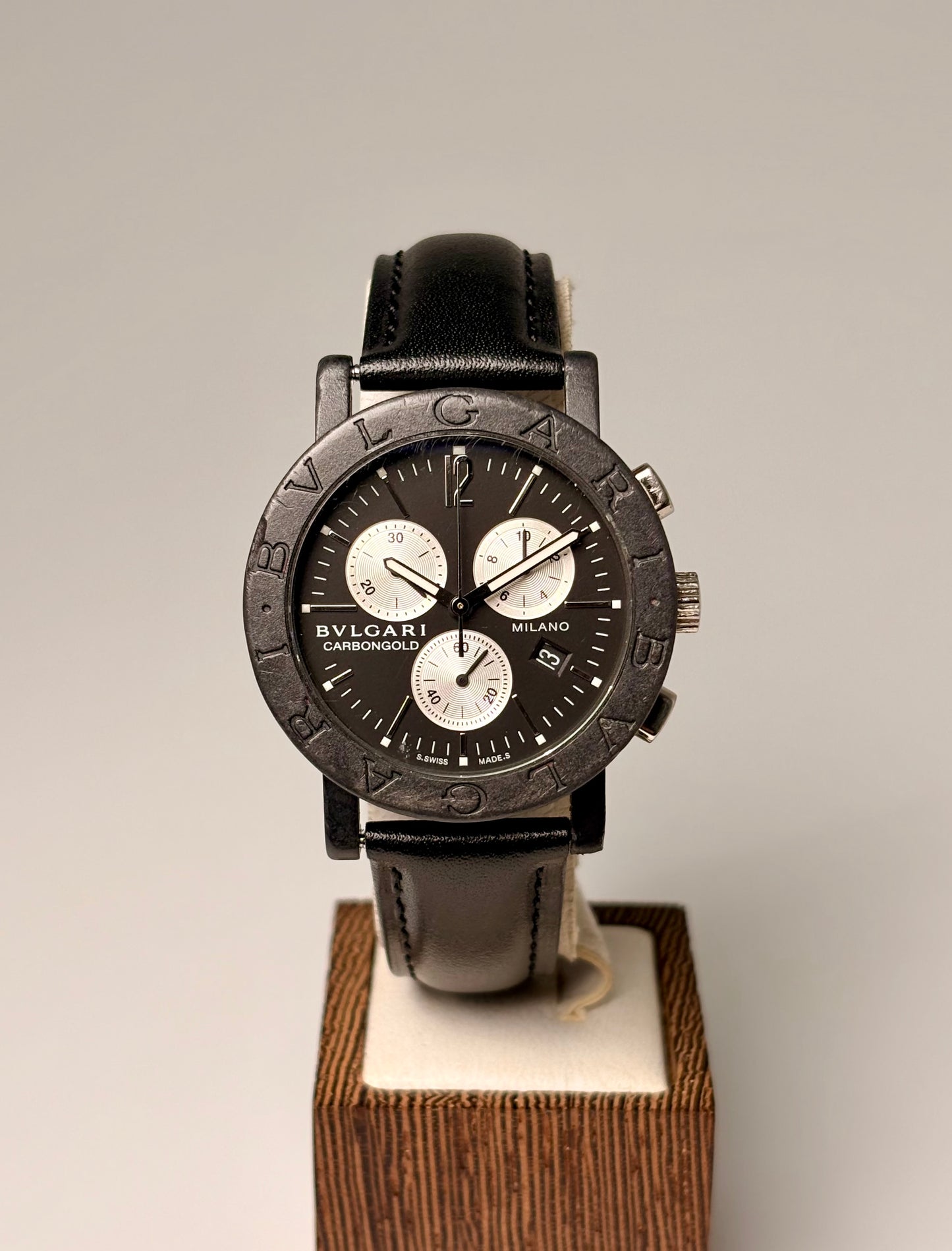 Bulgari Carbongold Chrono