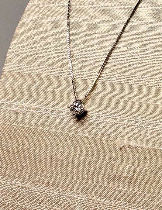 Collana Punto Luce ct. 0,24